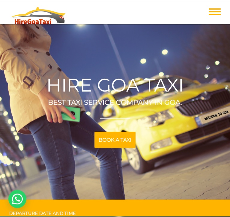 Hire Goa Taxi - Standard & Business class taxis - Digitalwyb